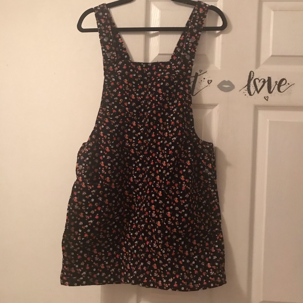 Floral Overall Dress